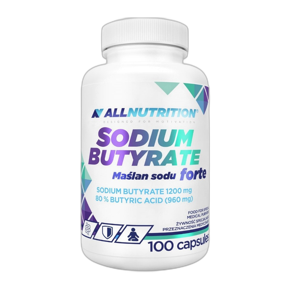 Allnutrition Sodium Butyrate Forte - 100 caps