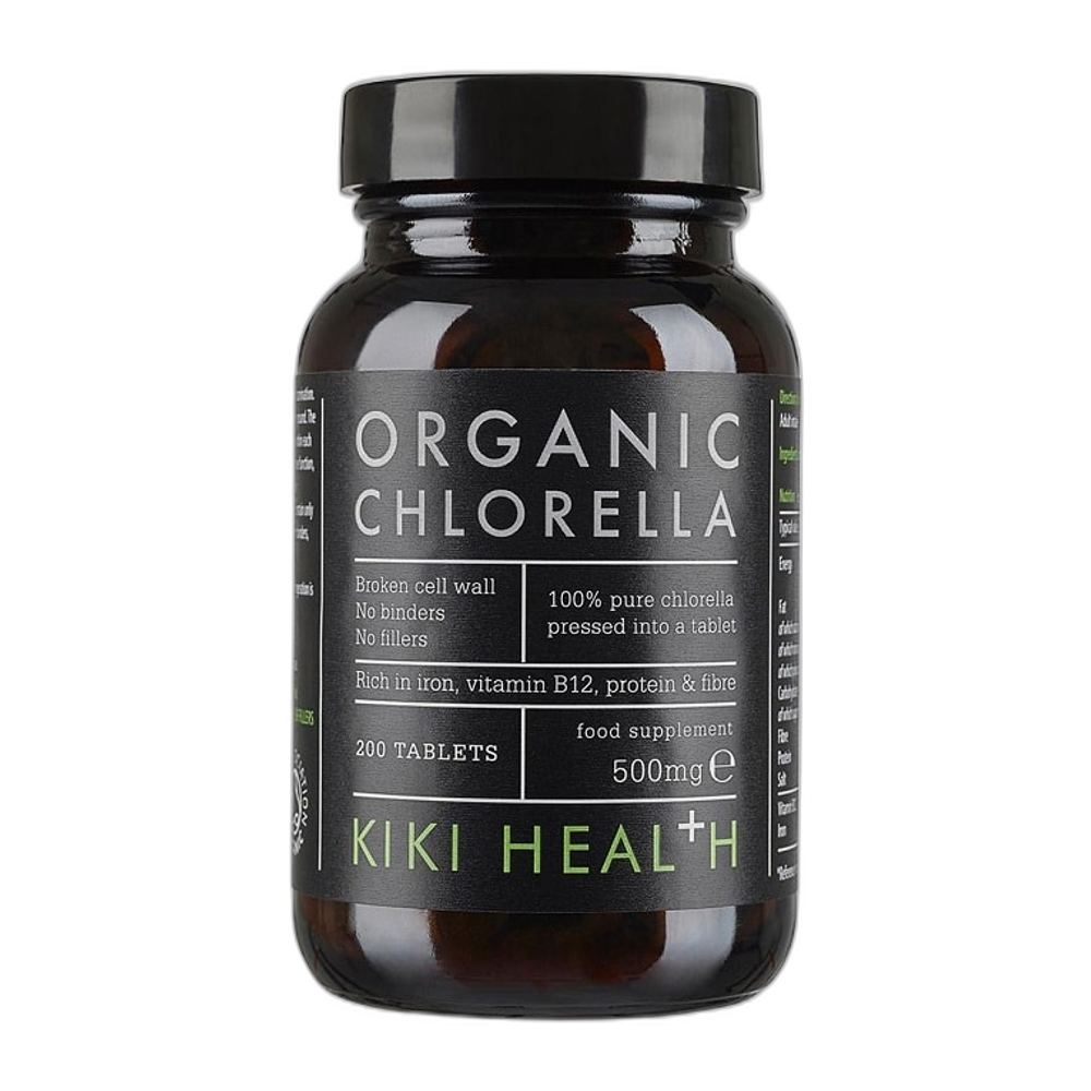 KIKI Health Chlorella, 500mg - 200 tablets