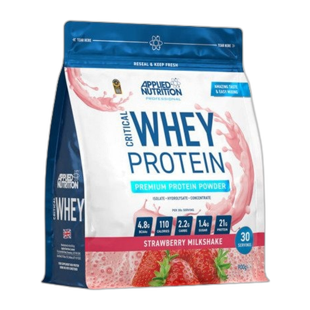 Applied Nutrition Critical Whey, Strawberry Milkshake (EAN 5056555203149) - 900g