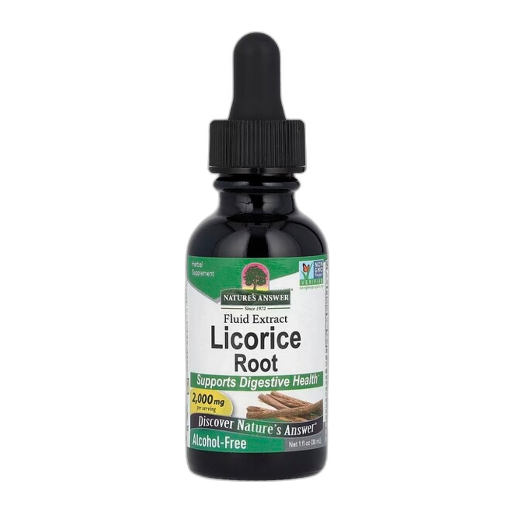 Nature's Answer Licorice Root, 2000mg - 30 ml.