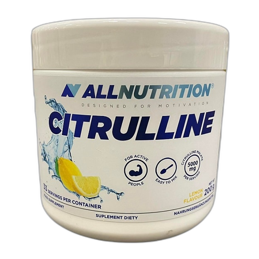 Allnutrition Citrulline, Lemon - 200g