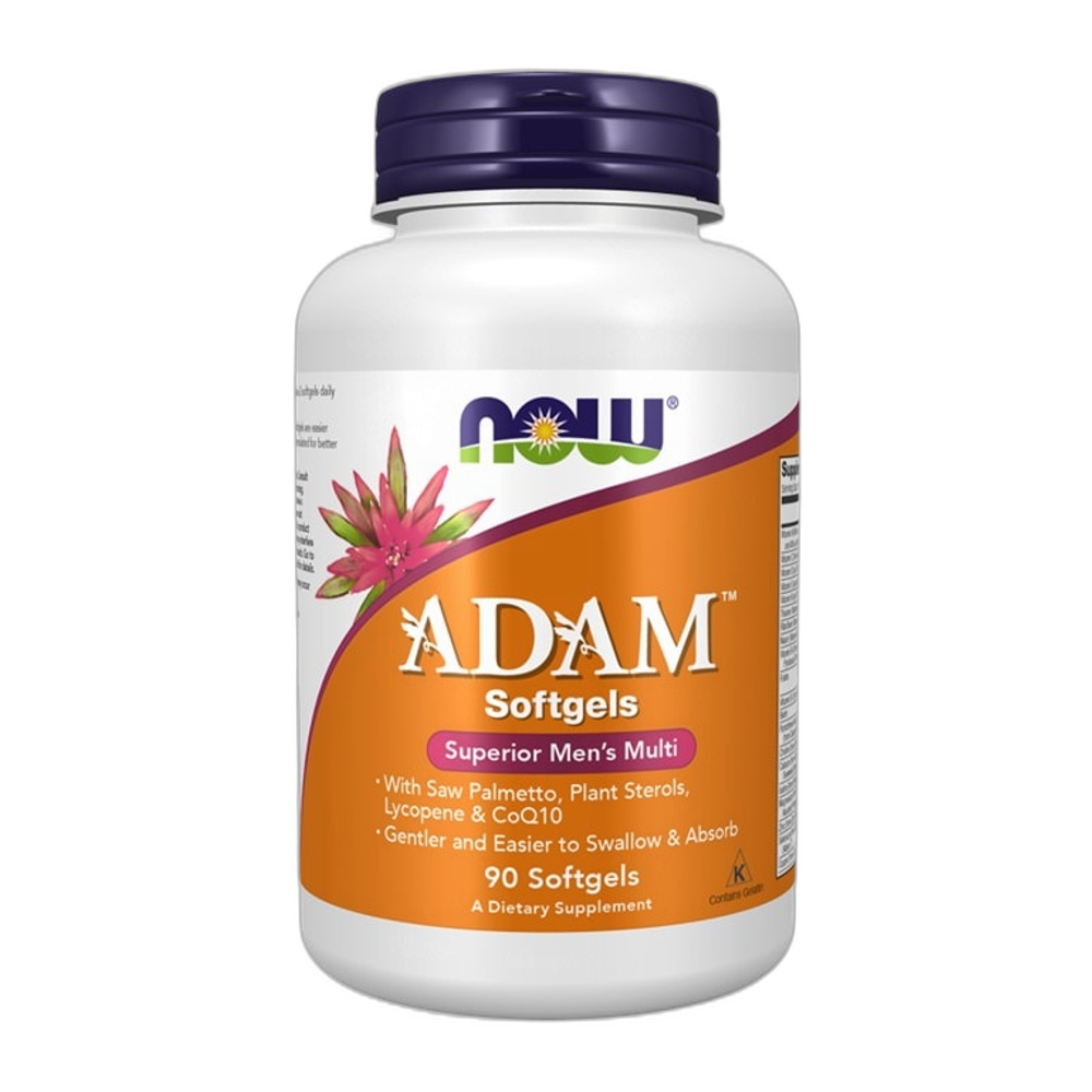 NOW Foods ADAM Multi-Vitamin for Men - 90 softgels