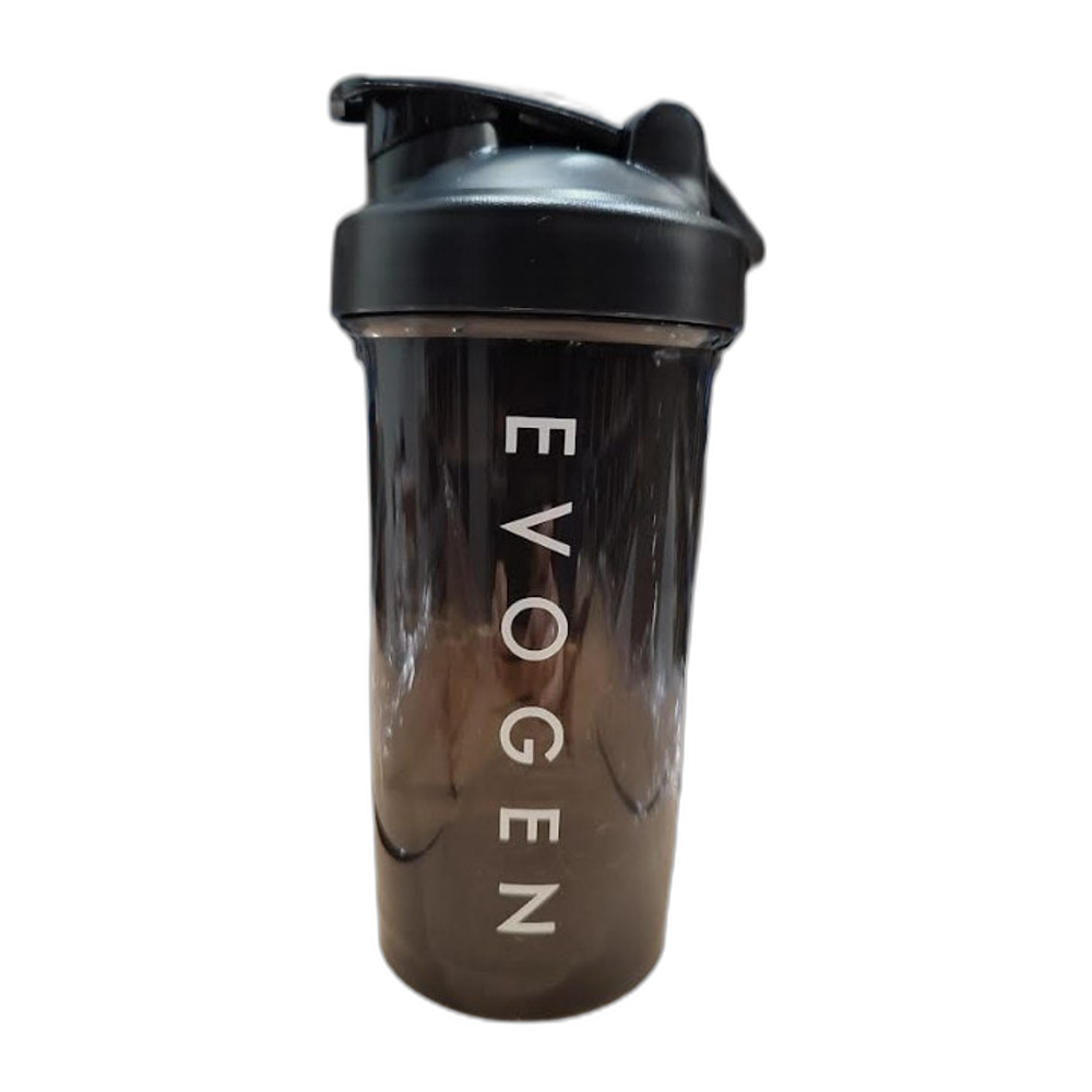 Evogen Next-Gen Transparent Shaker, Black - 500 ml.