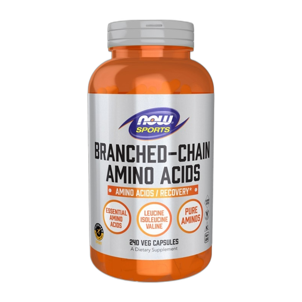 NOW Foods Branched-Chain Amino Acids - 240 vcaps