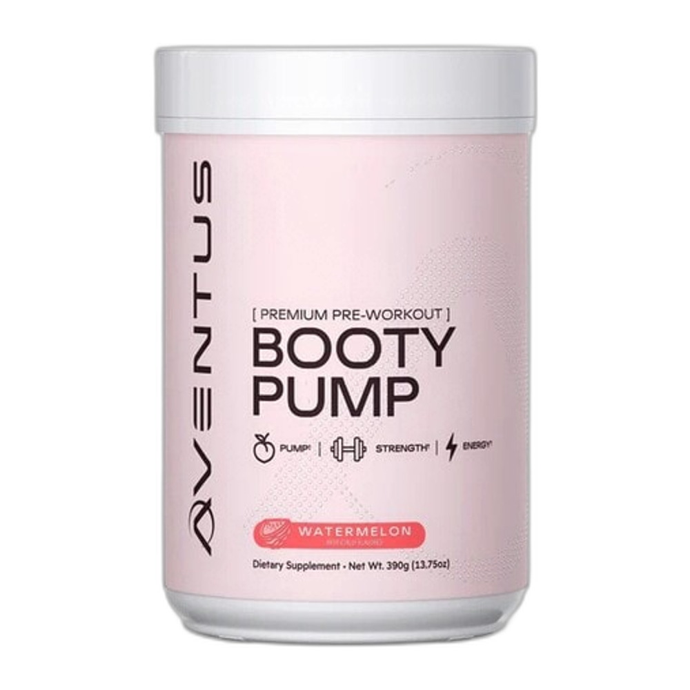 Aventus Supplements Booty Pump - Premium Pre-Workout, Watermelon - 390g