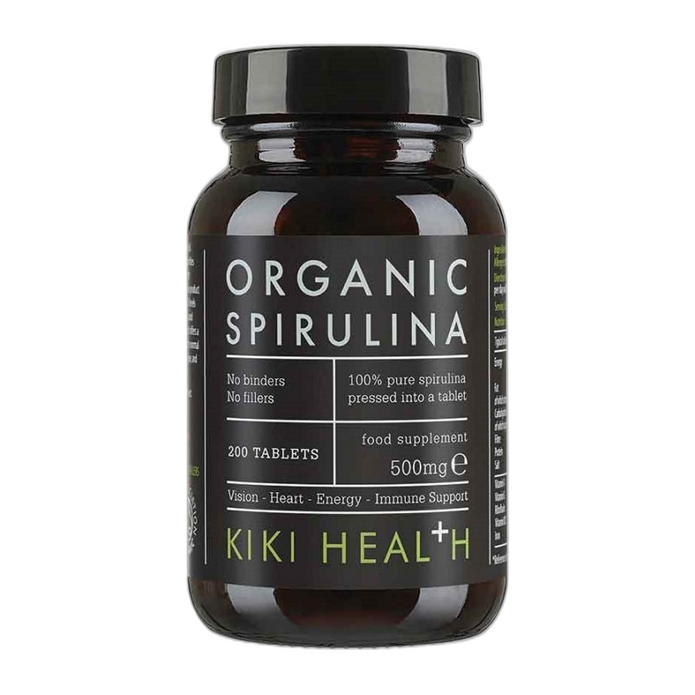 KIKI Health Spirulina, 500mg - 200 tablets