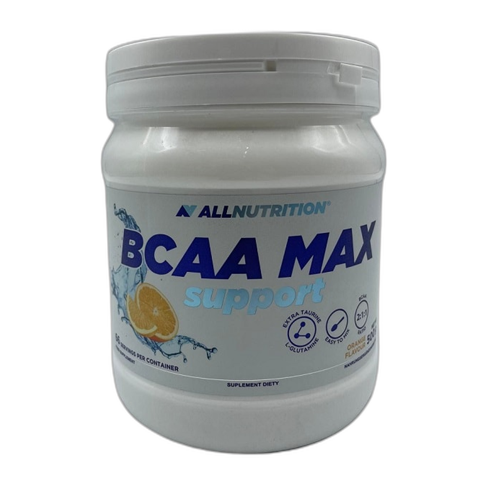 Allnutrition BCAA Max Support, Orange - 500g