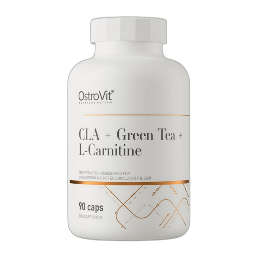 OstroVit CLA + Green Tea + L-Carnitine - 90 caps