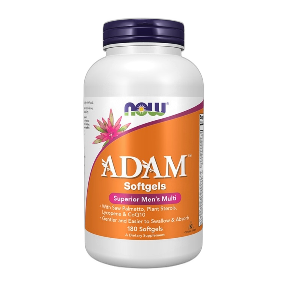 NOW Foods ADAM Multi-Vitamin for Men - 180 softgels