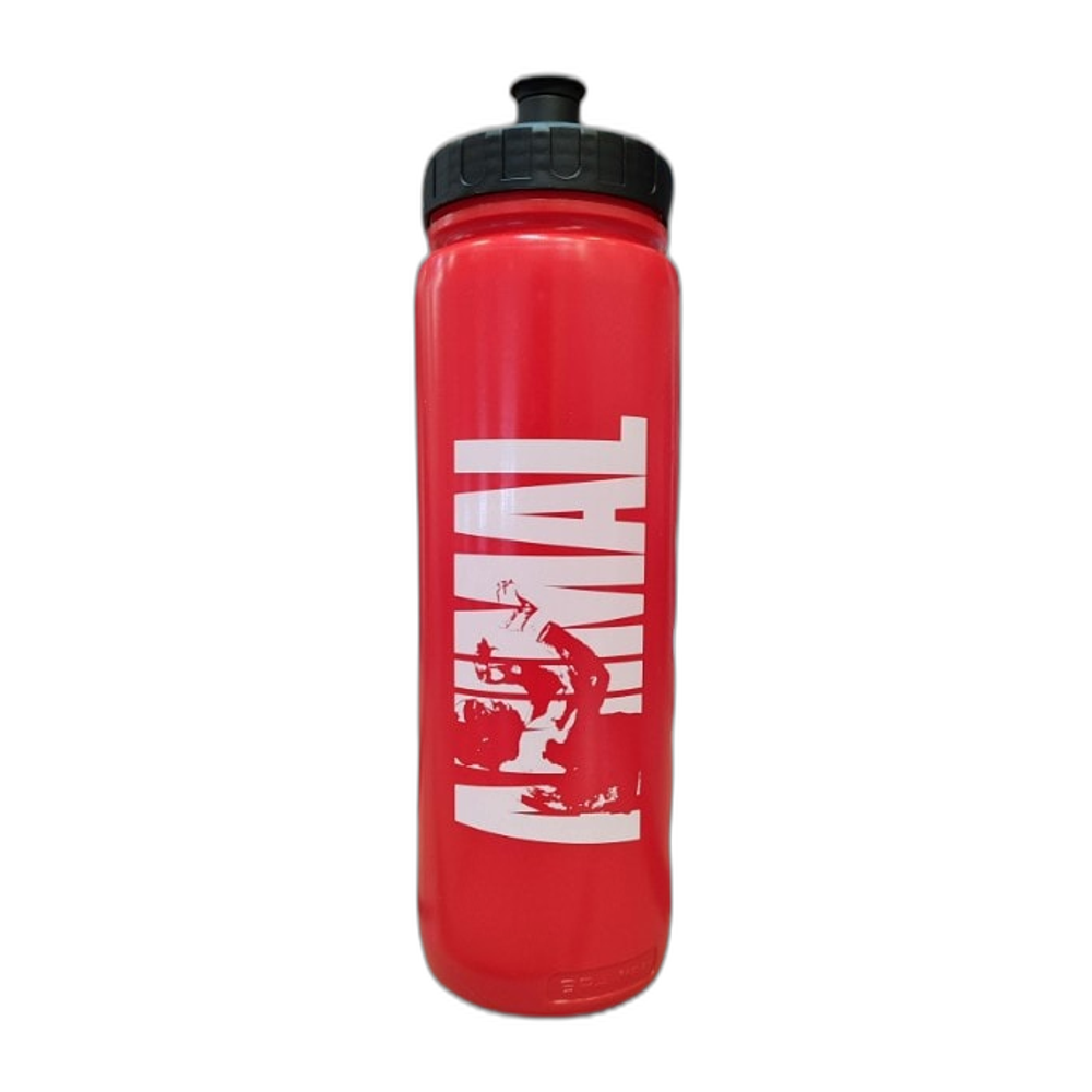 Animal Water Bottle, Red - 1000 ml.