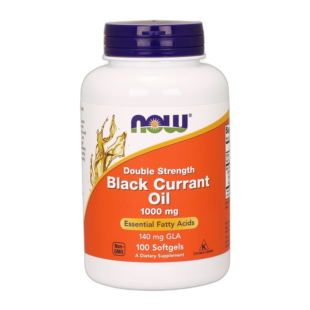 NOW Foods Black Currant Oil, 1000mg - 100 softgels