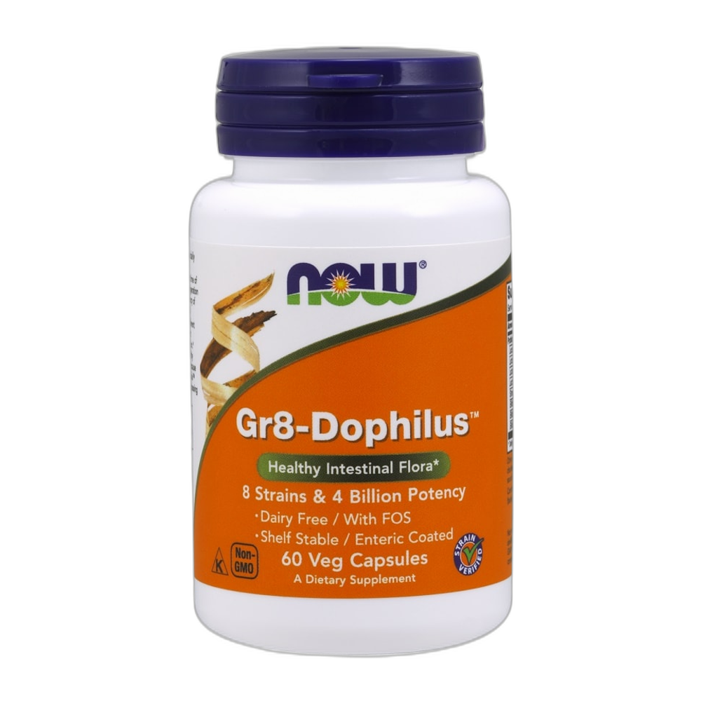 NOW Foods Gr8-Dophilus - 60 vcaps
