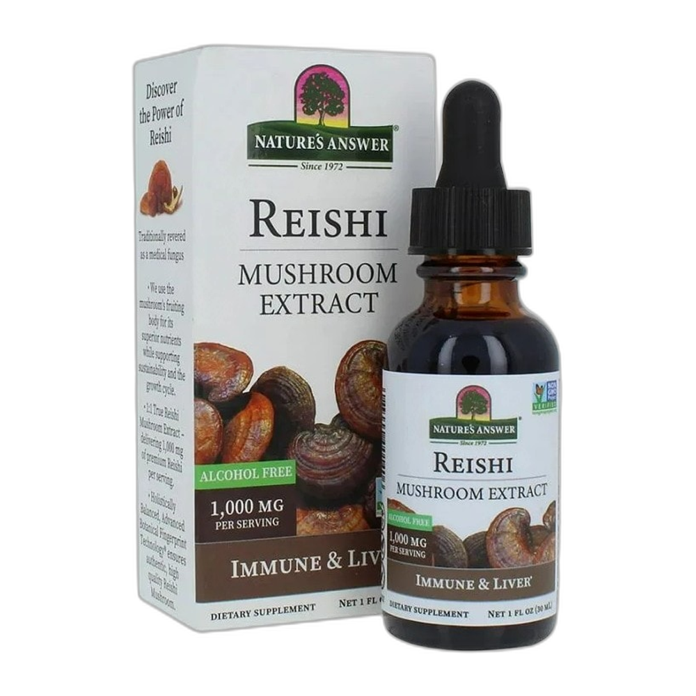 Nature's Answer Reishi Mushroom Extract, 1000mg - 30 ml.