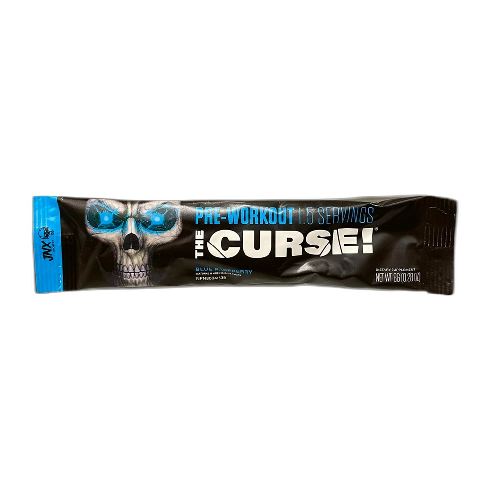 JNX Sports The Curse!, Blue Raspberry - 8g (1 serving)