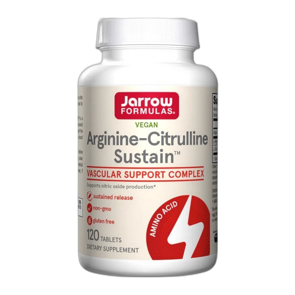 Jarrow Formulas Arginine-Citrulline Sustain - 120 tabs