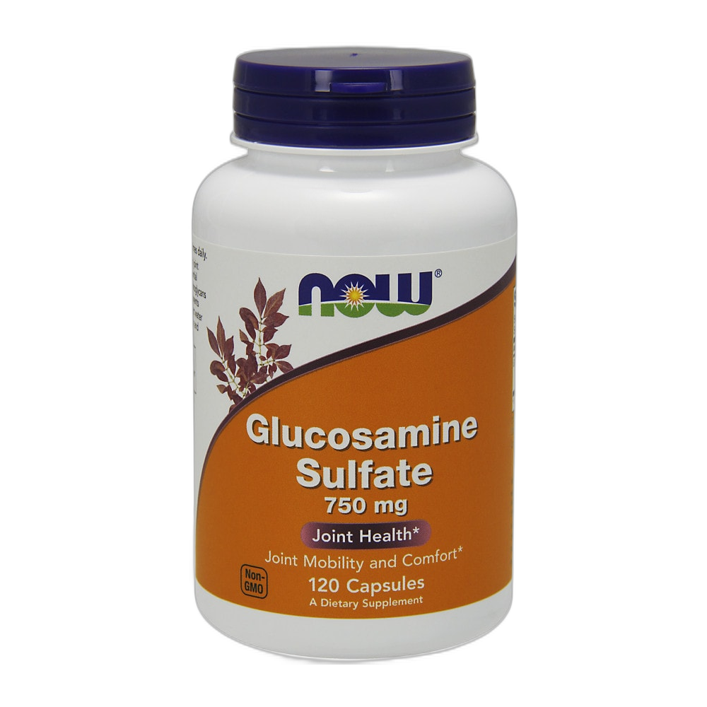 NOW Foods Glucosamine Sulfate, 750mg - 120 caps
