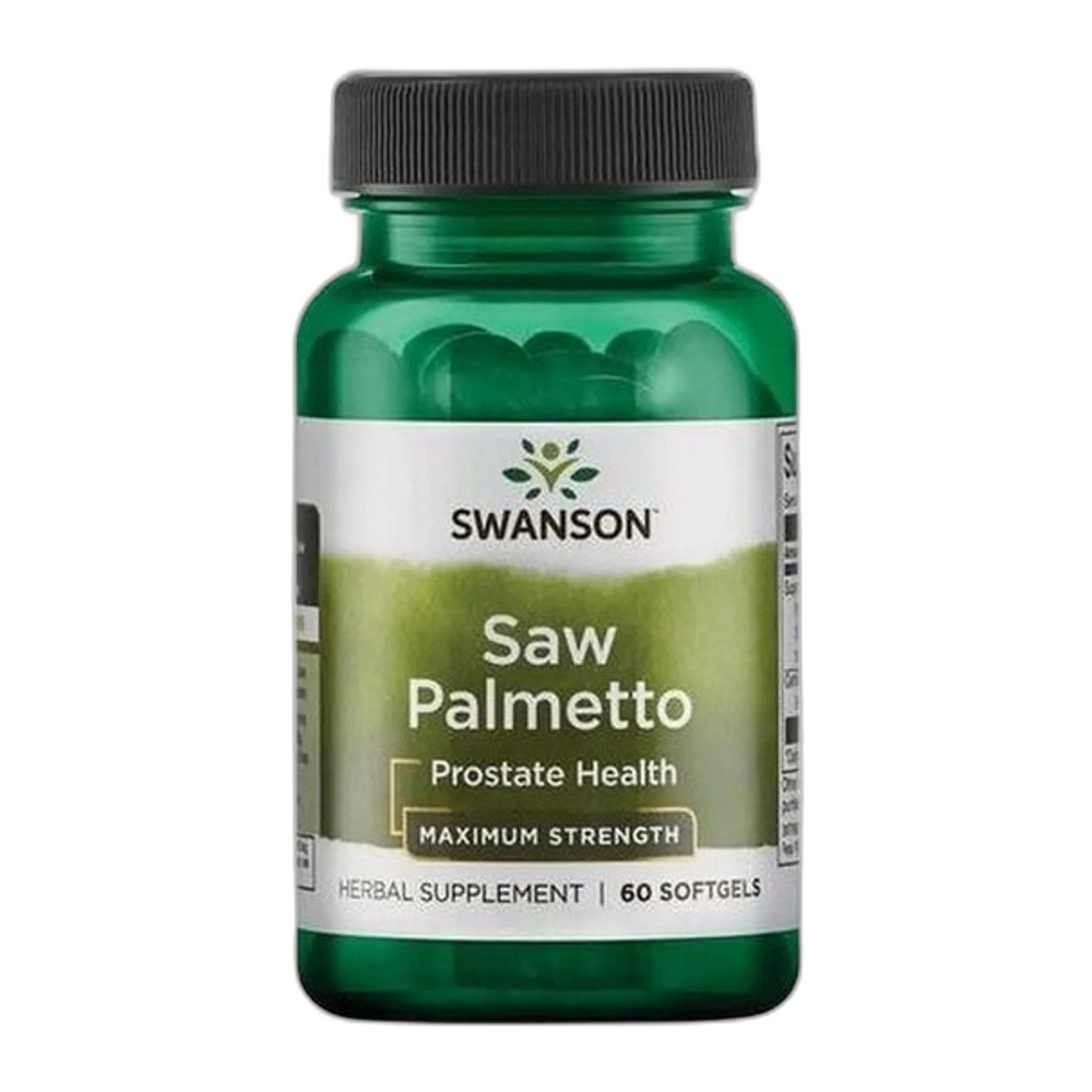 Swanson Saw Palmetto, Maximum Strength - 60 softgels