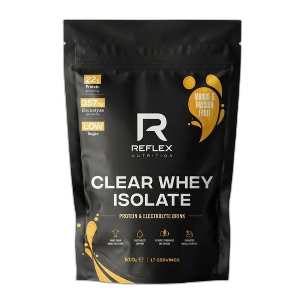 Reflex Nutrition Clear Whey Isolate, Mango & Passion Fruit - 510g
