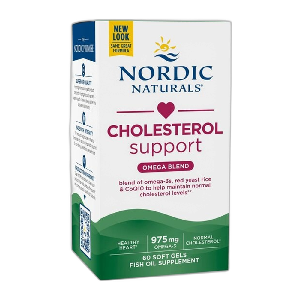 Nordic Naturals Cholesterol Support - 60 softgels