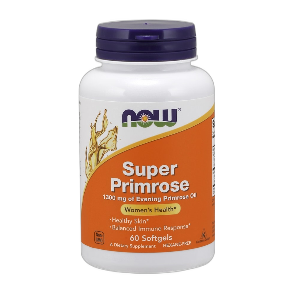 NOW Foods Super Primrose, 1300mg - 60 softgels