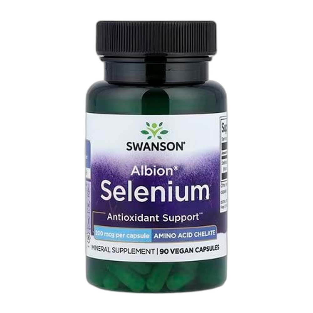 Swanson Albion Selenium, 200mcg - 90 vcaps