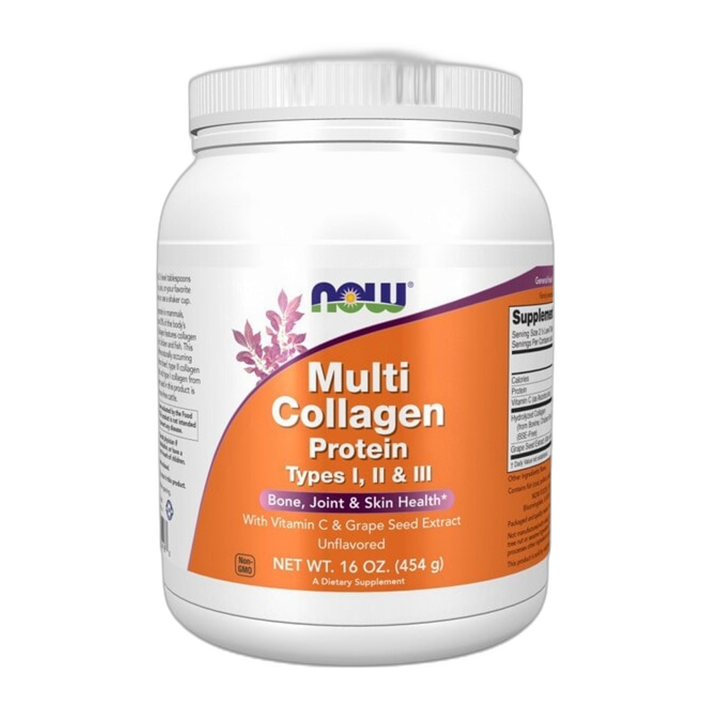 NOW Foods Multi Collagen Protein - 454g