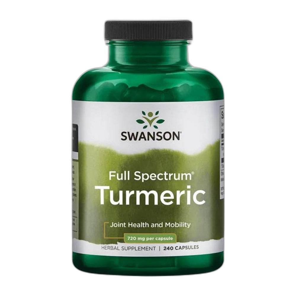 Swanson Full Spectrum Turmeric, 720mg - 240 caps