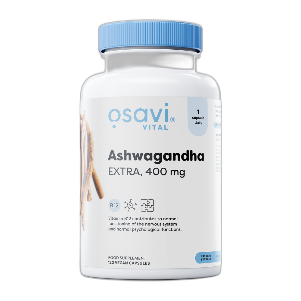 Osavi Ashwagandha Extra, 400mg - 120 vegan caps