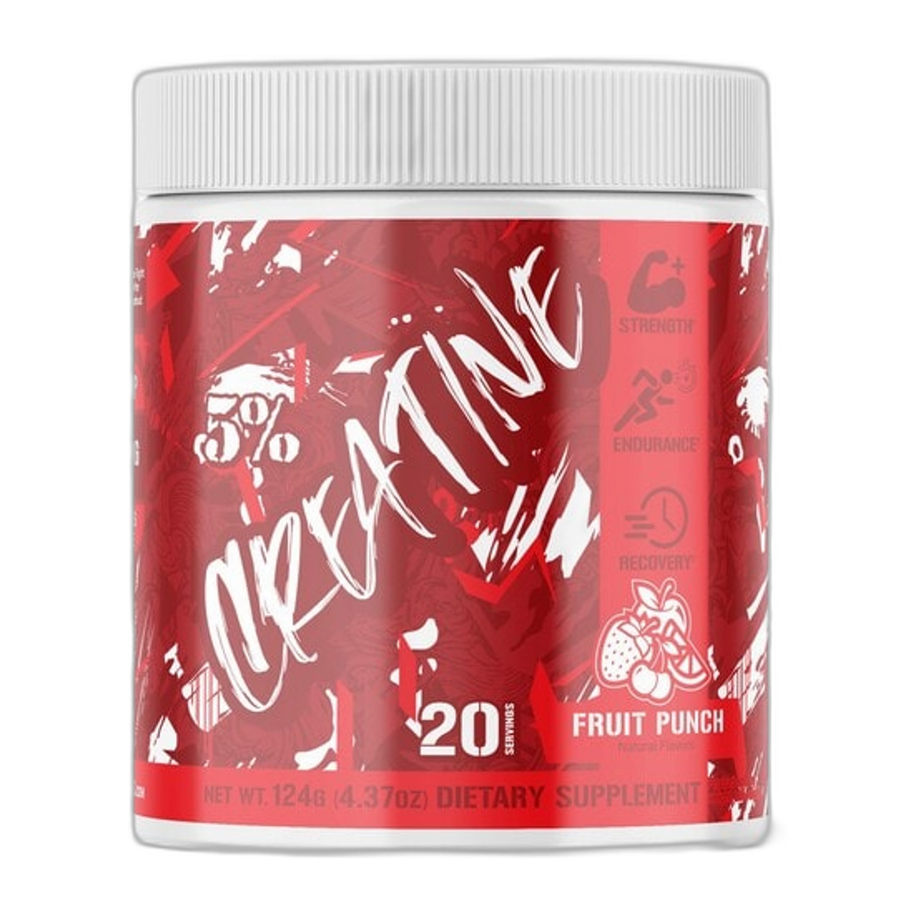 5% Nutrition Creatine - Code Red, Fruit Punch - 124g