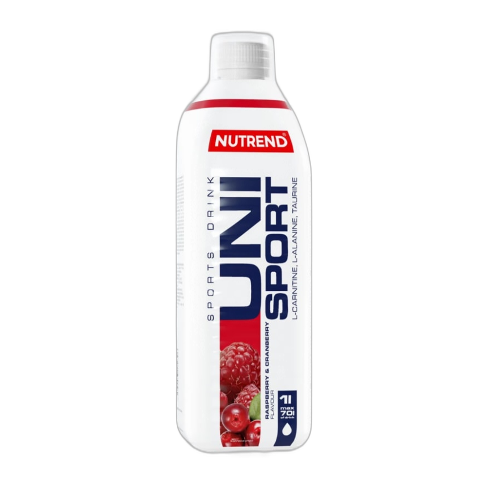Nutrend Unisport, Raspberry & Cranberry - 1000 ml.