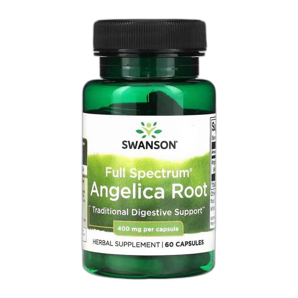 Swanson Full Spectrum Angelica Root, 400mg - 60 caps