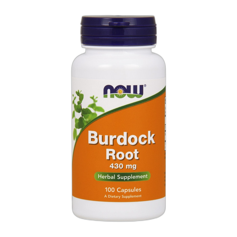 NOW Foods Burdock Root, 430mg - 100 capsules