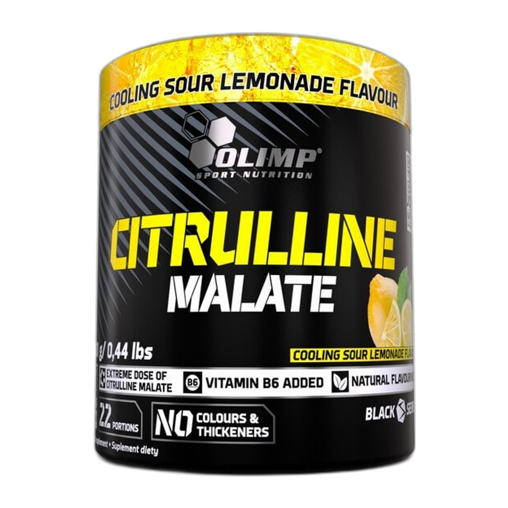 Olimp Nutrition Citrulline Malate, Cooling Sour Lemonade - 200g