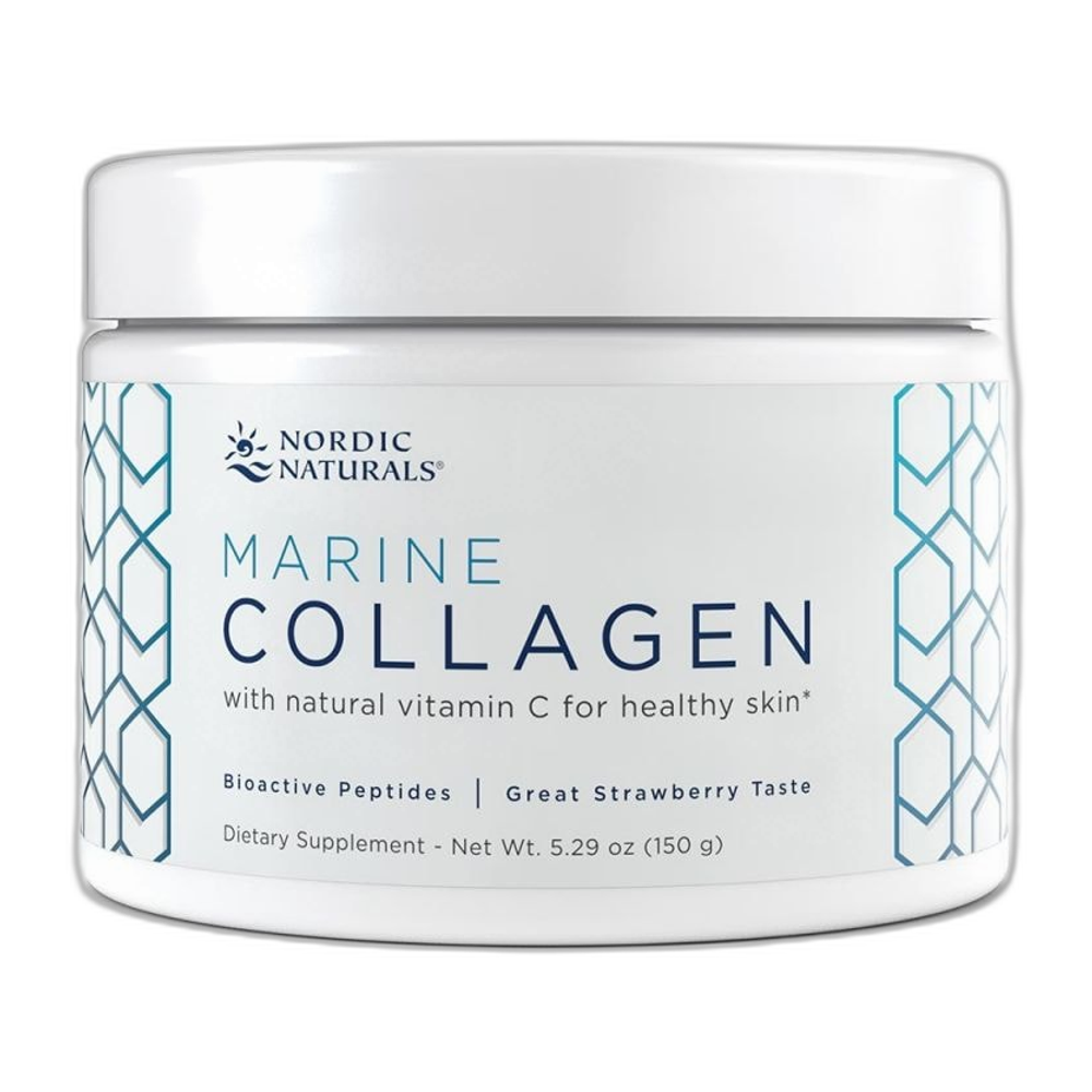 Nordic Naturals Marine Collagen, Strawberry - 150g