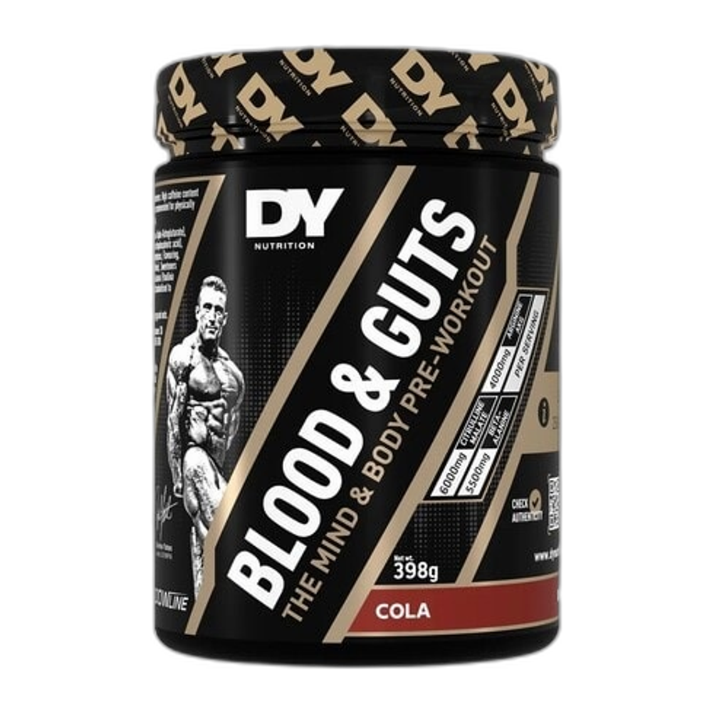 Dorian Yates Blood and Guts, Cola - 398g