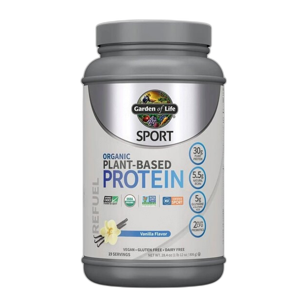Garden of Life Sport Plant-Based Protein, Vanilla - 806g