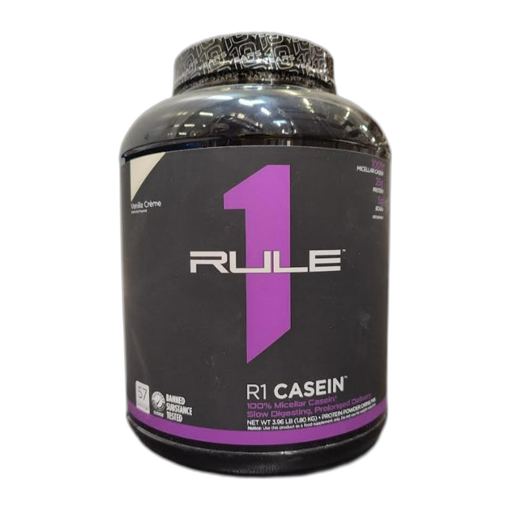 Rule One R1 Casein, Vanilla Creme - 1800g