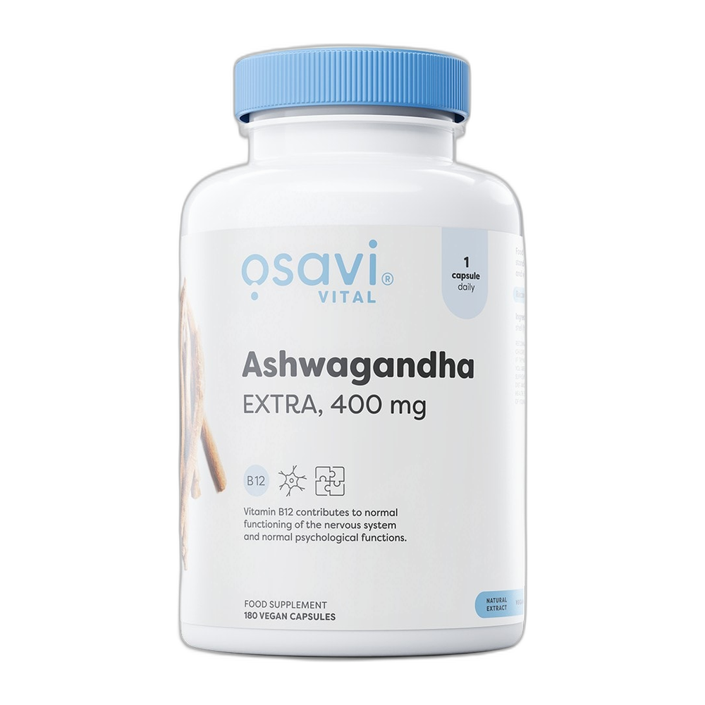 Osavi Ashwagandha Extra, 400mg - 180 vegan caps