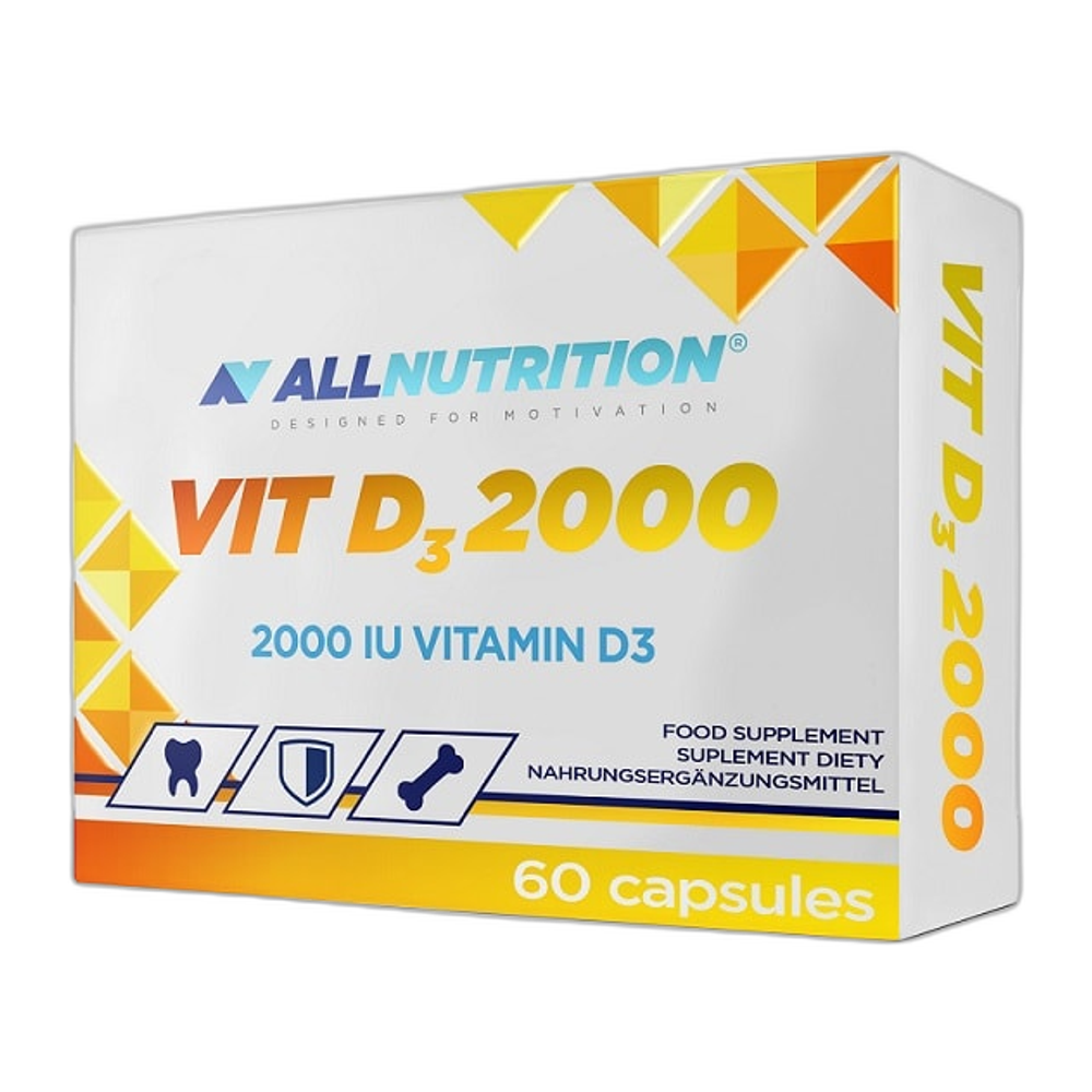 Allnutrition Vit D3 2000, 2000 IU - 60 caps