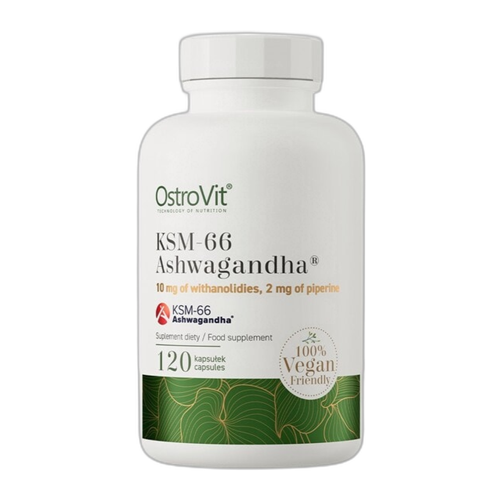 OstroVit KSM-66 Ashwagandha - 120 caps