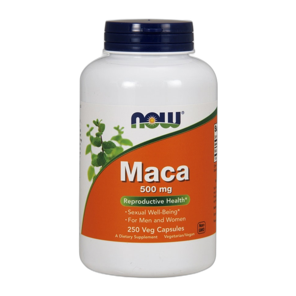 NOW Foods Maca, 500mg - 250 vcaps