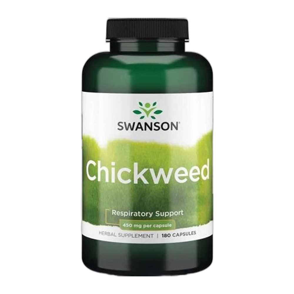 Swanson Chickweed, 450mg - 180 caps