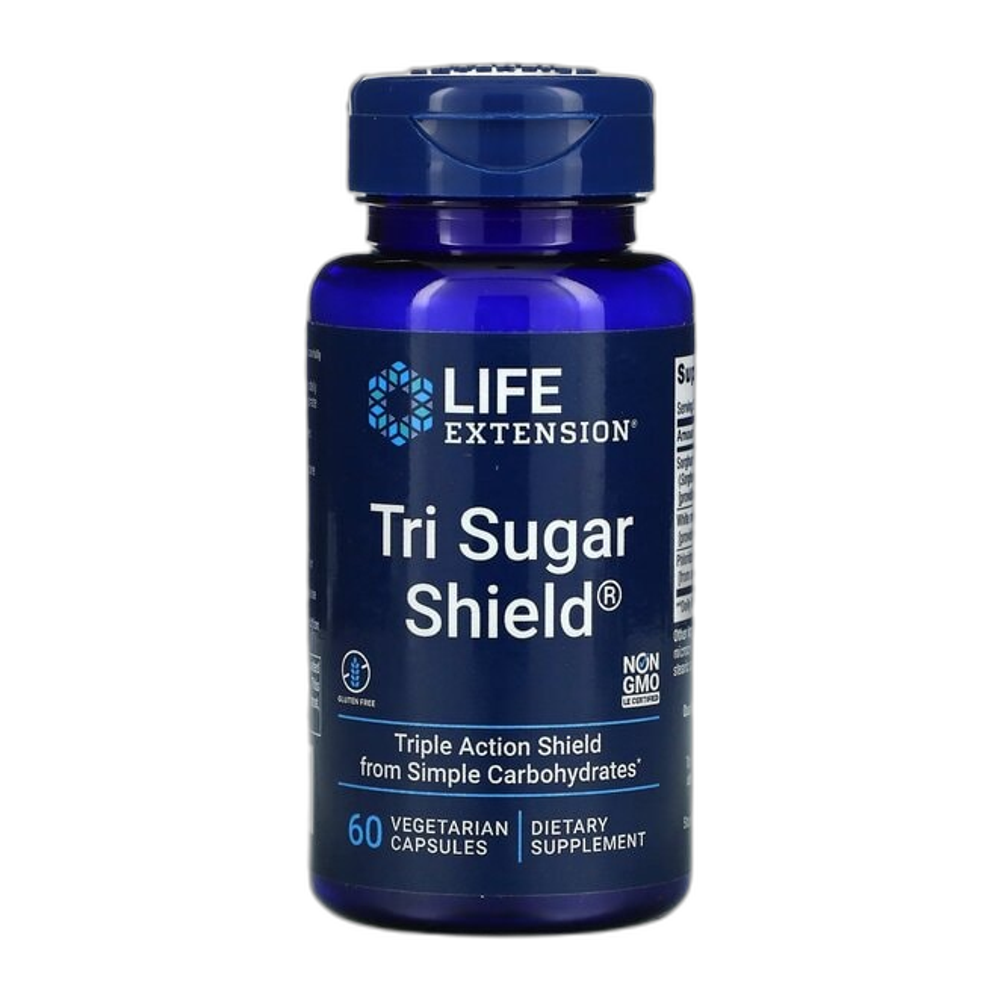 Life Extension Tri Sugar Shield - 60 vcaps