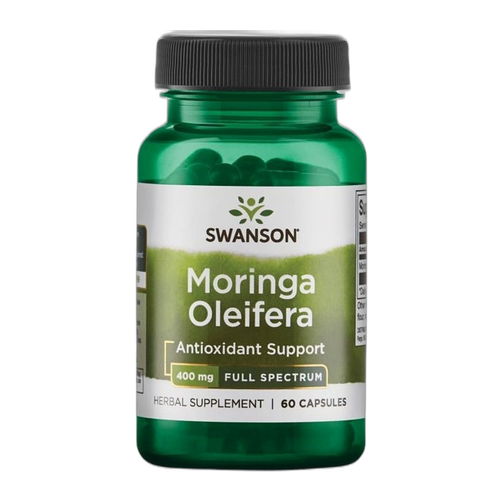 Swanson Moringa Oleifera, 400mg - 60 caps