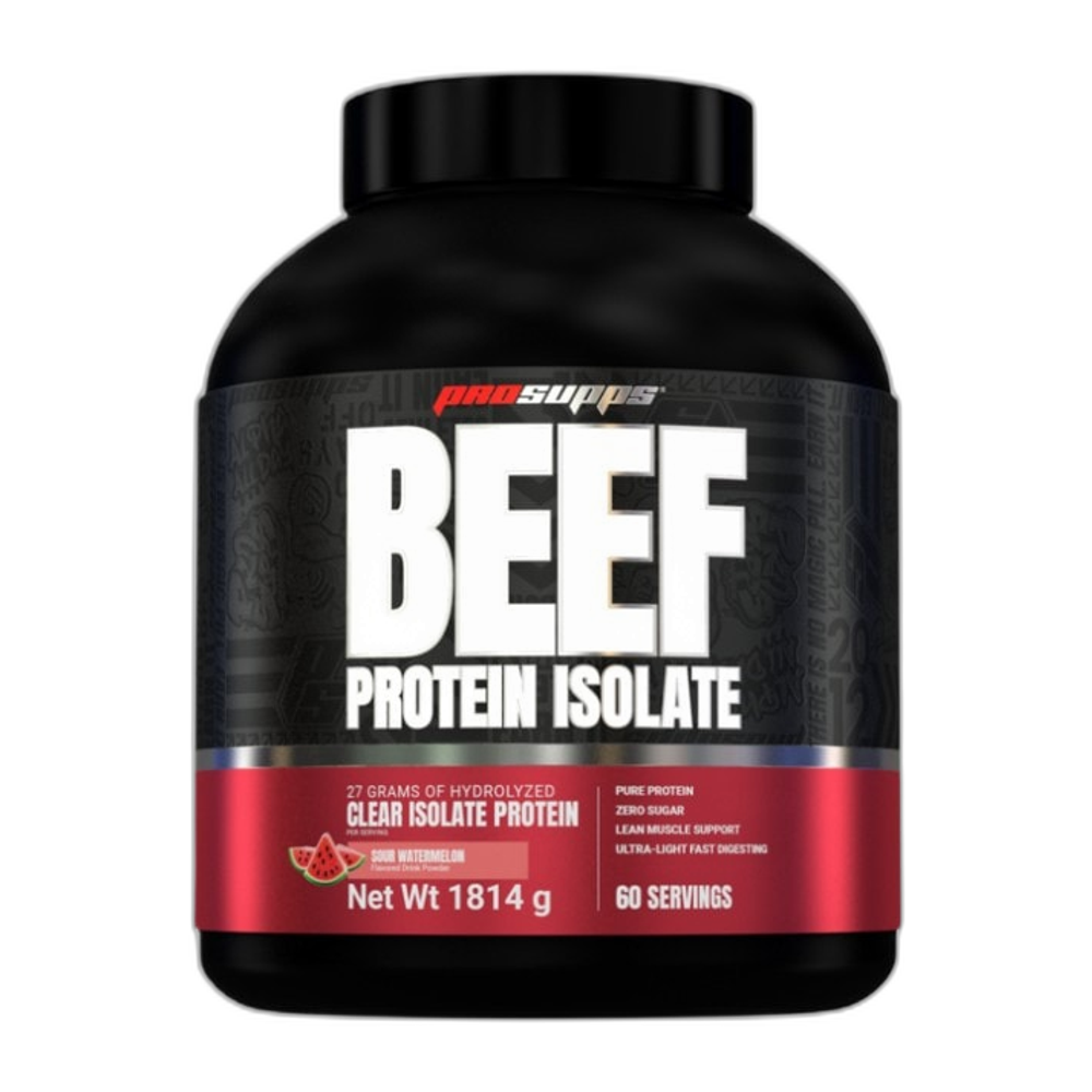 ProSupps Beef Protein Isolate, Sour Watermelon - 1814g