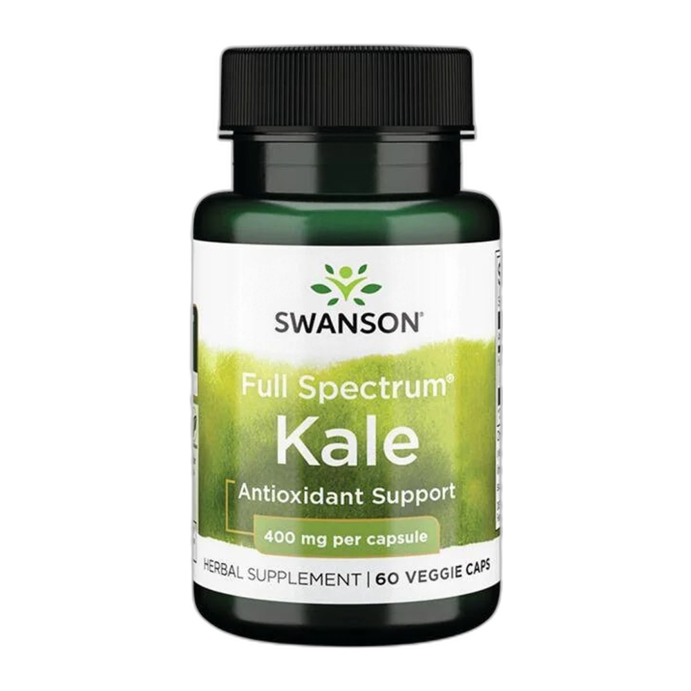 Swanson Full Spectrum Kale, 400mg - 60 vcaps