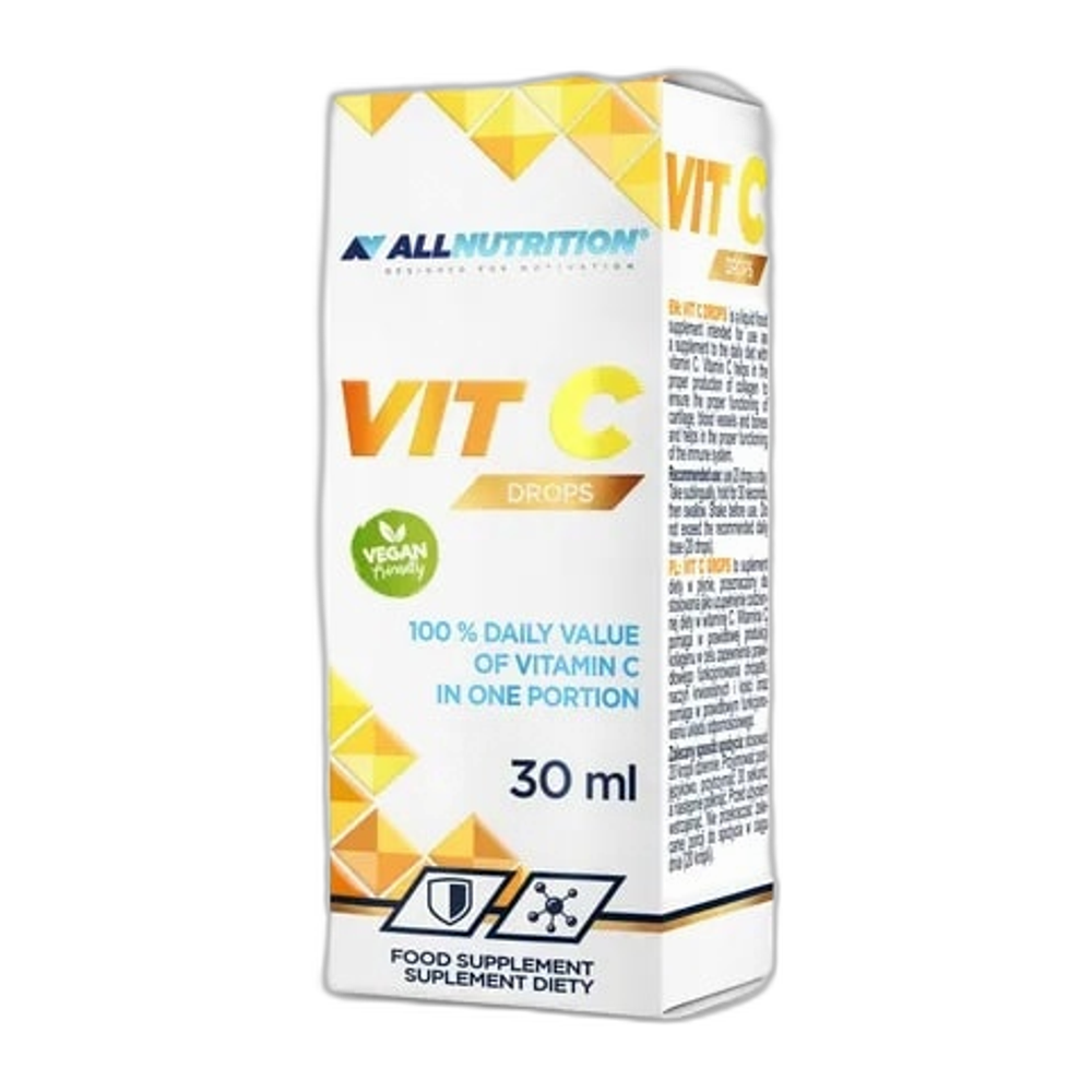 Allnutrition Vit C Drops - 30 ml.