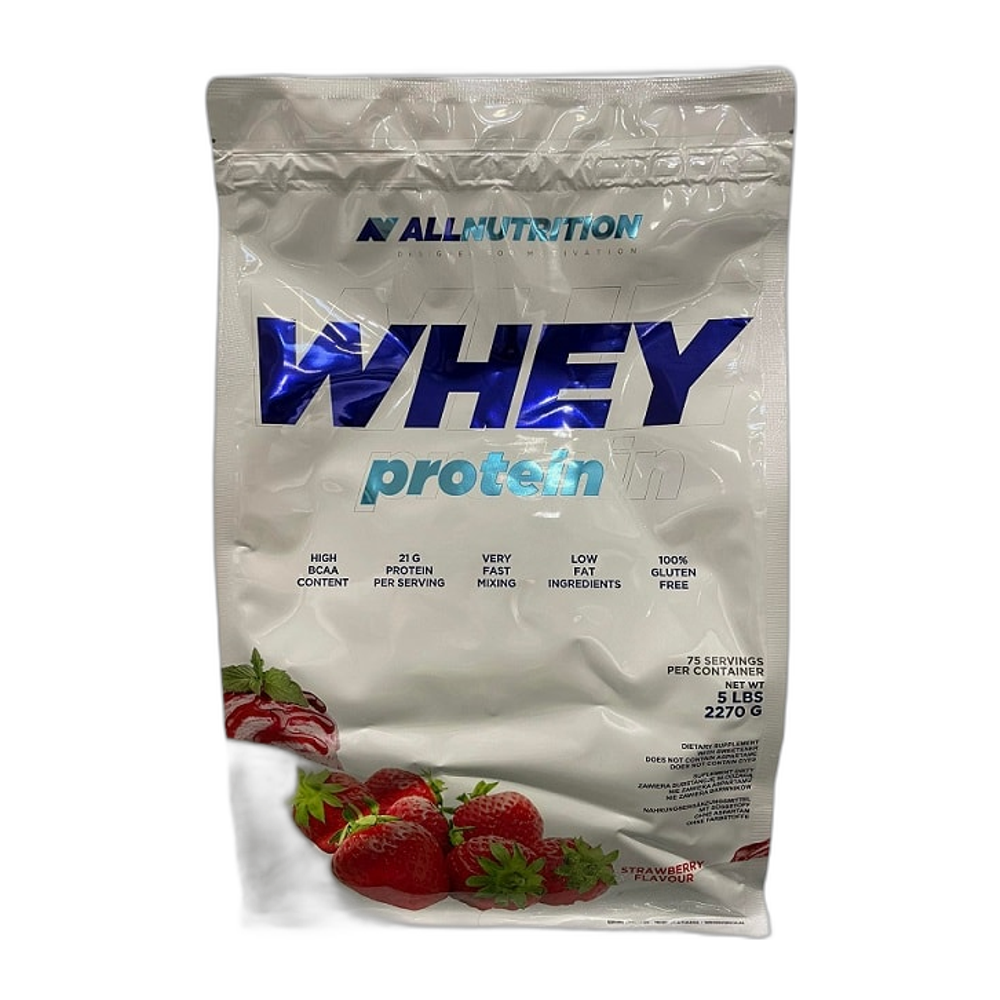 Allnutrition Whey Protein, Strawberry - 2270g