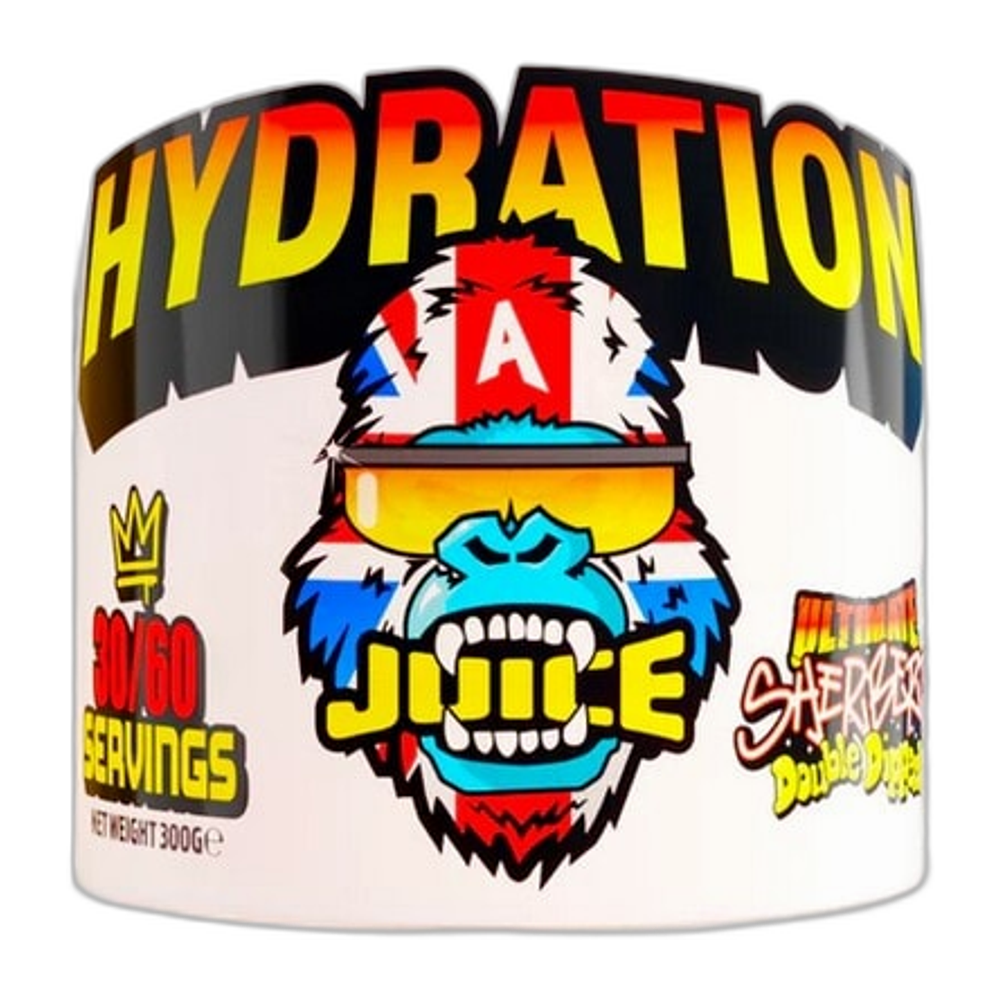 Gorillalpha Hydration Juice, Ultimate Sherbert Double Dipped - 300g