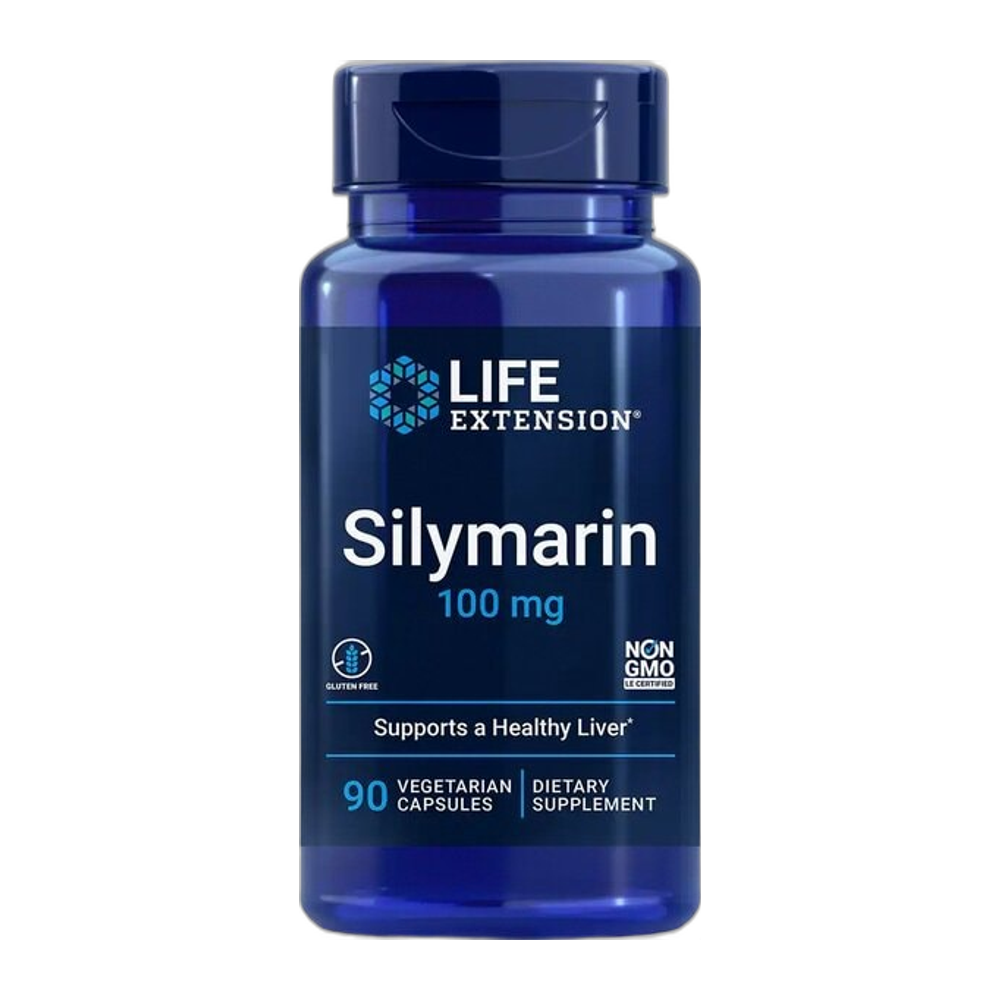 Life Extension Silymarin, 100mg - 90 vcaps